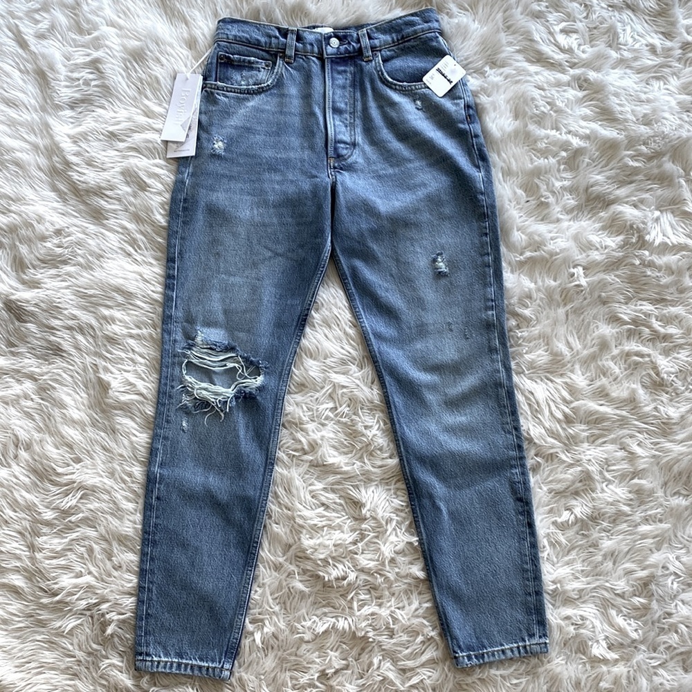 Boyish The Billy High Rise Rigid Skinny Jeans In Great Dictator - Picture 7 of 14